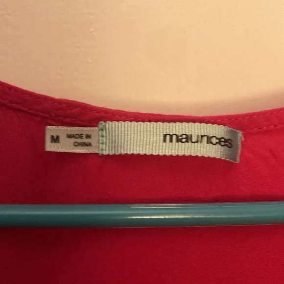 🌷5/$25 Maurice's hot pink tank-medium - Picture 5 of 6
